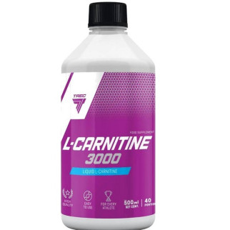 Жироспалювач для спорту Trec Nutrition L-Carnitine 3000 500 ml /40 servings/ Cherry - Інтернет-магазин спільних покупок ToGether