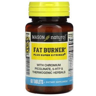 Екстракт для схуднення Mason Natural Fat Burner Plus Super Citrimax 60 Tabs - Інтернет-магазин спільних покупок ToGether