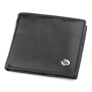 Чоловічий гаманець ST Leather ST159 шкіряний Чорний (18305) - Інтернет-магазин спільних покупок ToGether