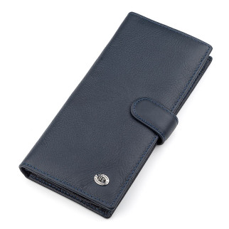 Чоловічий гаманець ST Leather ST147 синій шкіряний (18365) - Інтернет-магазин спільних покупок ToGether