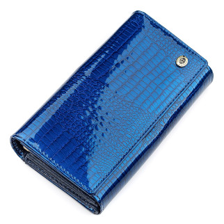 Гаманець жіночий ST Leather S9001A синій шкіряний (18432) - Інтернет-магазин спільних покупок ToGether