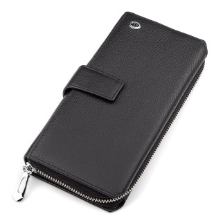 Чоловічий гаманець ST Leather ST128 шкіряний Чорний (18453) - Інтернет-магазин спільних покупок ToGether