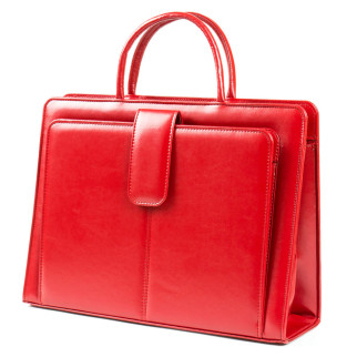 Жіноча сумка-портфель із штучної шкіри JPB Червоний (TE-94 red) - Інтернет-магазин спільних покупок ToGether