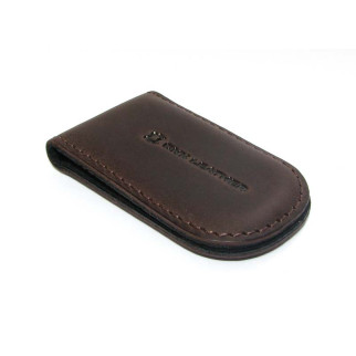 Затискач для грошей DNK Leather Коричневий (DNK Klip magnes-H col.F) - Інтернет-магазин спільних покупок ToGether