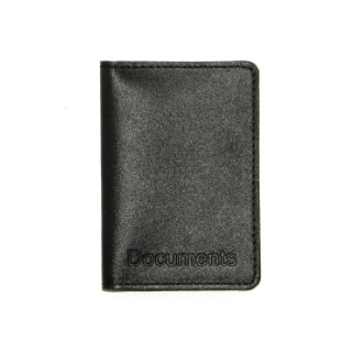 Обкладинка для документів DNK Leather (ID паспорт) Чорний (DNK mini doc R col.J) - Інтернет-магазин спільних покупок ToGether