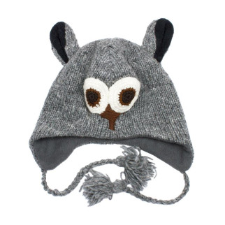 Шапка з вушками Kathmandu Owl Animals Оно size Темний Сірий (22948) - Інтернет-магазин спільних покупок ToGether