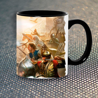 Чашка Fan Girl Війна War Хобіт Hobbit New (14502) 330 мл Різнокольоровий - Інтернет-магазин спільних покупок ToGether