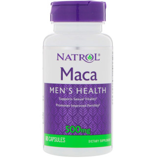 Маку перуанську Natrol 500 мг 60 капсул (3209) - Інтернет-магазин спільних покупок ToGether