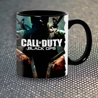 Чашка Fan Girl Call of Duty Black Ops New (14435) 330 мл Чорний - Інтернет-магазин спільних покупок ToGether