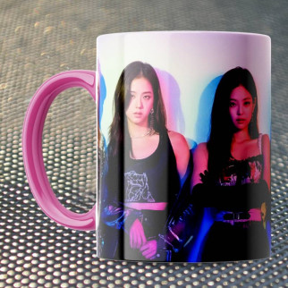 Чашка Fan Girl неон Блекпінк - Black Pink (15810) 330 мл Рожевий - Інтернет-магазин спільних покупок ToGether
