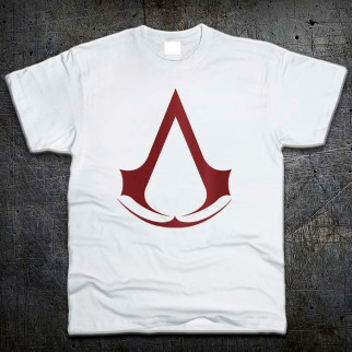Футболка Fruit of the Loom Лого Кредо Ассасіна Logo Assassins Creed Білий 116 см (9605) - Інтернет-магазин спільних покупок ToGether