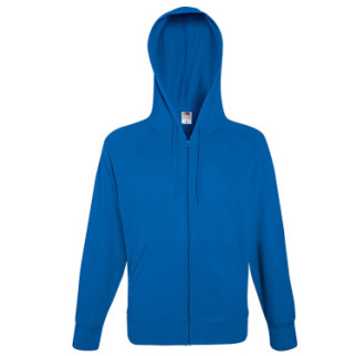 Толстовка на блискавці Fruit of the Loom Lightweight hooded sweat jacket M Яскраво-Синій (062144051M) - Інтернет-магазин спільних покупок ToGether