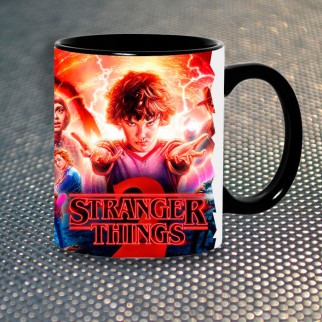 Чашка Fan Girl Одинадцять Дуже Дивні Справи Stranger Things New (14493) 330 мл Різнокольоровий - Інтернет-магазин спільних покупок ToGether