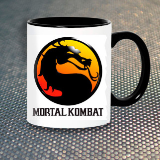 Чашка Fan Girl Логотип Мортал Комбат Mortal Kombat New (14503) 330 мл Різнокольоровий - Інтернет-магазин спільних покупок ToGether