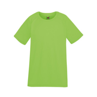 Дитяча спортивна футболка Fruit of the Loom 104 см Лайм (D0610130LM104) - Інтернет-магазин спільних покупок ToGether