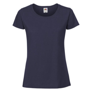 Жіноча футболка Fruit of the Loom L Темно-синій (D061424032L) - Інтернет-магазин спільних покупок ToGether