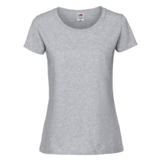Жіноча футболка Fruit of the Loom M Світло-сірий (D061424094M) - Інтернет-магазин спільних покупок ToGether