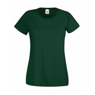 Жіноча футболка Fruit of the Loom L Темно-зелений (D061424038L) - Інтернет-магазин спільних покупок ToGether