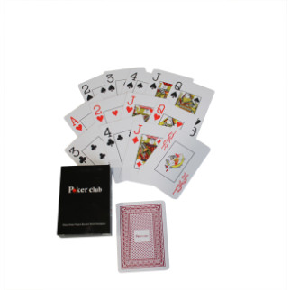 Карти гральні покерні пластикові Duke Poker Club 54 листа 87x62 мм (DN26238RED) - Інтернет-магазин спільних покупок ToGether