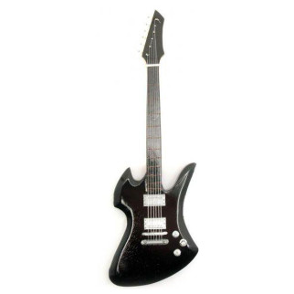 Гітара мініатюра чорний дерево GUITAR HARMER NORMAL BLACK 24 см (DN29880) - Інтернет-магазин спільних покупок ToGether