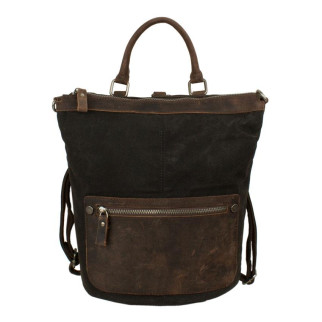 Міський рюкзак Fisher UB-4382 31x33x12 см Темно-коричневий (23029) - Інтернет-магазин спільних покупок ToGether