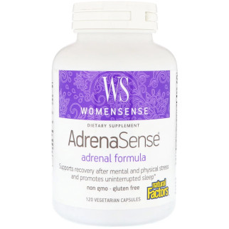 Комплекс для підтримки надниркових залоз Natural Factors WomenSense AdrenaSense 120 капсул - Інтернет-магазин спільних покупок ToGether