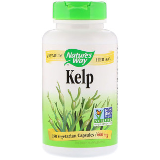 Ламінарія Nature's Way Kelp 600 мг 180 капсул (NWY14508) - Інтернет-магазин спільних покупок ToGether