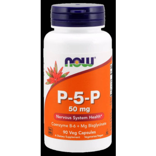 P-5-P піридоксальфосфат Now Foods 50 мг 90 гелевих капсул (NF0461) - Інтернет-магазин спільних покупок ToGether