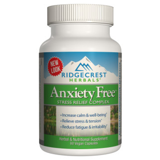 Комплекс для Зниження Стресу Anxiety Free RidgeCrest Herbals 60 гелевих капсул - Інтернет-магазин спільних покупок ToGether