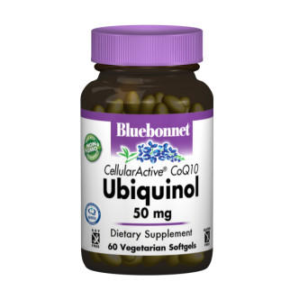 Убіхінол 50мг Cellular Active Bluebonnet Nutrition 60 желатинових капсул - Інтернет-магазин спільних покупок ToGether