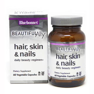 Комплекс для волосся, шкіри та нігтів Beautiful Ally Bebonnet Nutrition Hair, Skin & Nails 60 капсул - Інтернет-магазин спільних покупок ToGether