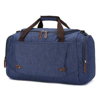 Дорожня сумка текстильна Vintage 20075 Синя (20075) - Інтернет-магазин спільних покупок ToGether