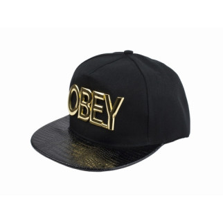 Бейсболка OBEY Snapback Gold One sizе Чорний (23242) - Інтернет-магазин спільних покупок ToGether