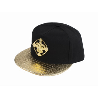 Бейсболка GLH Snapback Stage Gold One sizе Чорний із золотистим (23248) - Інтернет-магазин спільних покупок ToGether