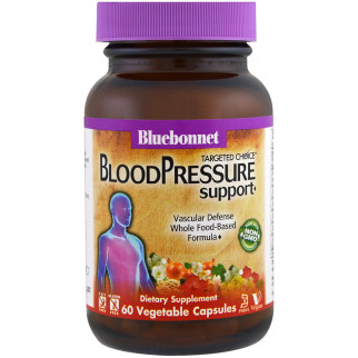 Комплекс для нормалізації кров'яного тиску, Targeted Choice, Bluebonnet Nutrition, 60 рослинних капсул - Інтернет-магазин спільних покупок ToGether
