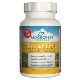 Комплекс для підтримки щитовидної залози, Thyroid Thrive, RidgeCrest Herbals, 60 гелевих капсул - Інтернет-магазин спільних покупок ToGether