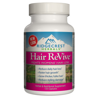 Комплекс від Випадання Волосся для Жінок, Hair ReVive, RidgeCrest Herbals, 120 капсул - Інтернет-магазин спільних покупок ToGether