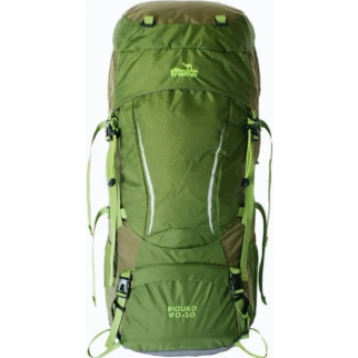Рюкзак туристичний для трекінгу, полегшений, ергономічний Tramp Sigurd TRP-045 70 л (60+10 л), зелений - Інтернет-магазин спільних покупок ToGether