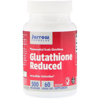 Відновлений глутатіон, 500 мг, Glutathione Reduced, Jarrow Formulas, 60 вегетаріанських капсул - Інтернет-магазин спільних покупок ToGether