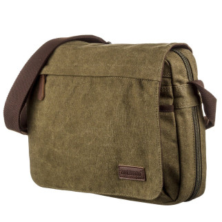 Текстильна сумка для ноутбука через плече Vintage 20187 - Інтернет-магазин спільних покупок ToGether