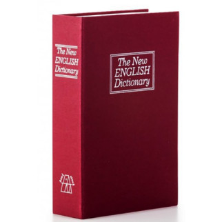 Книга сейф Mine Англійська словник 24 см Бордовий (hub_1609ha) - Інтернет-магазин спільних покупок ToGether