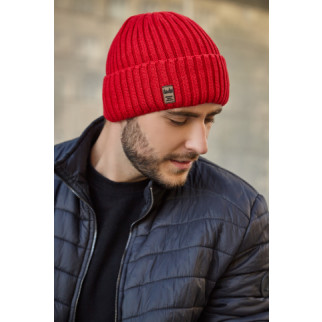 Чоловіча шапка "Бенджі" Braxton червоний 56-59 - Інтернет-магазин спільних покупок ToGether