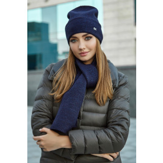 Комплект «Беатріс» (шапка та шарф) Braxton джинсовий 56-59 - Інтернет-магазин спільних покупок ToGether