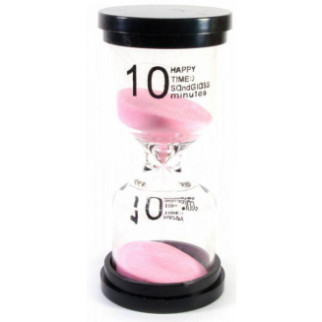 Годинник пісочний (10 хвилин) рожевий 10 см (DN30777) - Інтернет-магазин спільних покупок ToGether