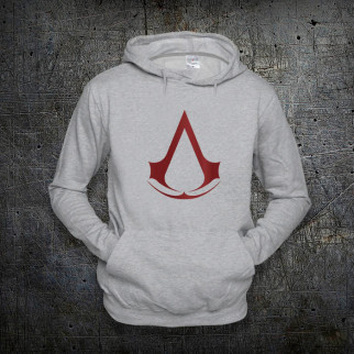 Худі Fruit of the Loom Лого Асассин Крід Assassins Creed Logo Сірий XL (159661) - Інтернет-магазин спільних покупок ToGether