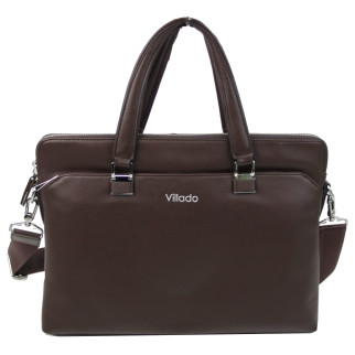 Діловий жіночий портфель зі штучної шкіри Villado Коричневий (SS50-595) - Інтернет-магазин спільних покупок ToGether