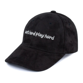 Бейсболка Beani'qe Work hard play hard Регульований Розмір Темно-коричневий (26060) - Інтернет-магазин спільних покупок ToGether