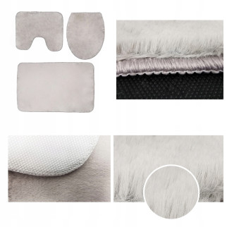 Комплект килимків для ванної та туалету KONTRAST OSLO TOURE 3шт. - Інтернет-магазин спільних покупок ToGether