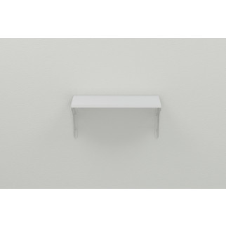 Полиця настінна Ferrum-decor Ханді 2 240x700x240 метал Білий ДСП Біле 16 мм (XND0050) - Інтернет-магазин спільних покупок ToGether