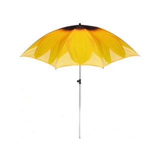 Пляжна парасолька від сонця велика з нахилом Stenson "Соняшник" 2 м Жовтий - Інтернет-магазин спільних покупок ToGether